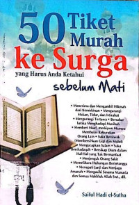 50 Tiket Murah ke Surga yang Harus Anda Ketahui Sebelum Mati