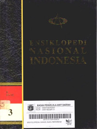ENSIKLOPEDI NASIONAL INDONESIA JILID 3