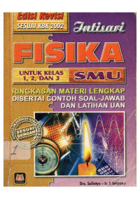Intisari Fisika SMU Untuk Kelas 1,2, dan 3