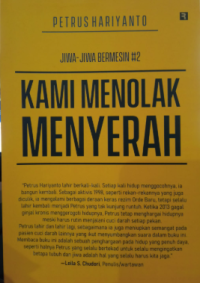 Kami Menolak Menyerah