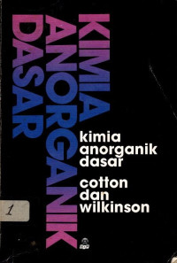 KIMIA ANORGANIK DASAR