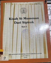 Kisah Si Momosan Dari Sipirok Seri 1