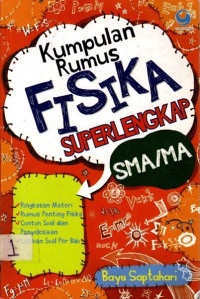 Kumpulan Rumus Fisika Superlengkap SMA/MA