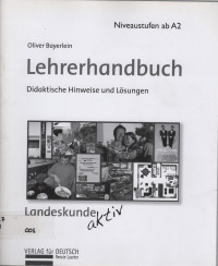 Lehrerhandbuch Landeskunde Aktiv