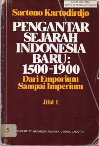 Pengantar Sejarah Indonesia Baru: 1500-1900