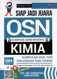 SIAP JADI JUARA OSN KIMIA