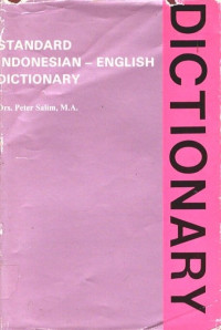 Standard: Indonesian - English Dictionary